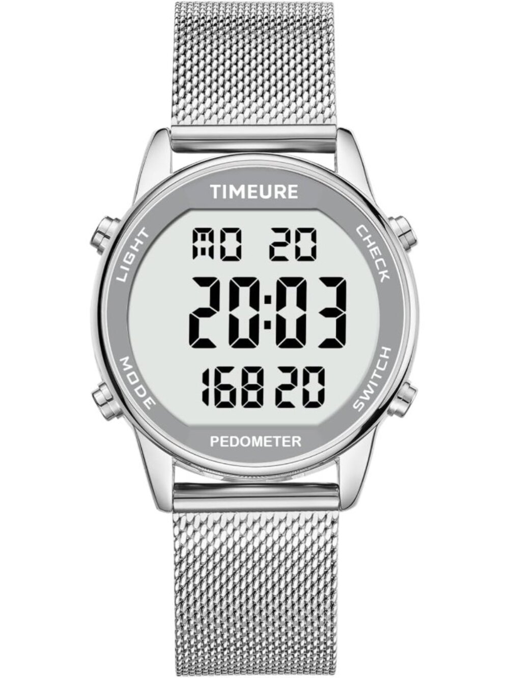 Stylish Pedometer Watch for Women - Step Counter, No App or Charging Needed
